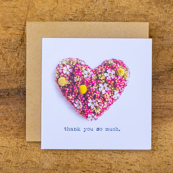 Thank You So Much - Mini Card