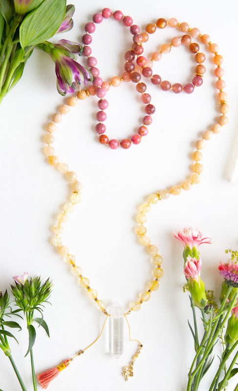 I Am Empowered Mala Necklace