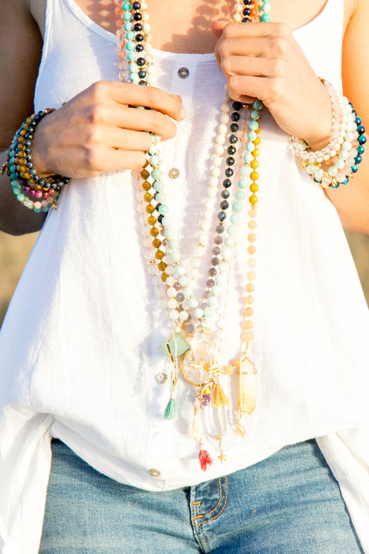 My Sensitivity is My Strength Mala Necklace