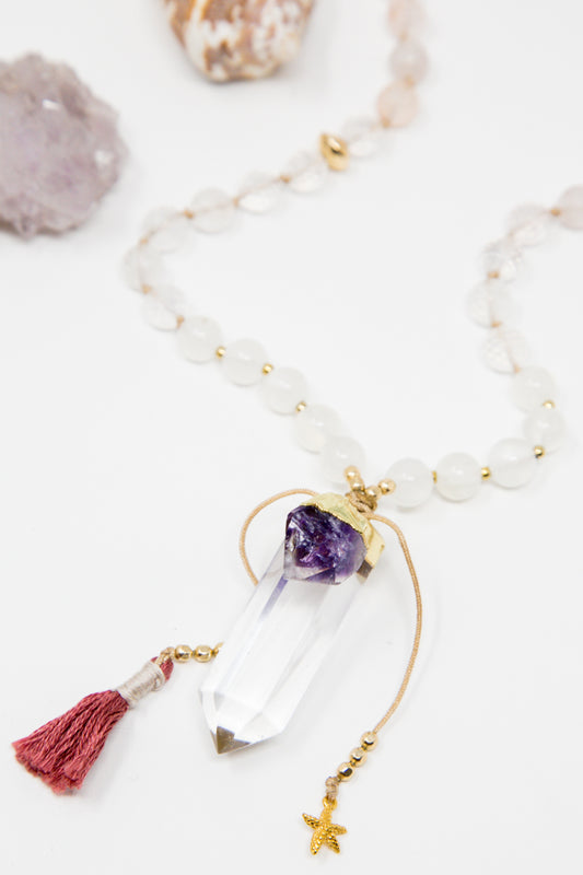 My Sensitivity is My Strength Mala Necklace