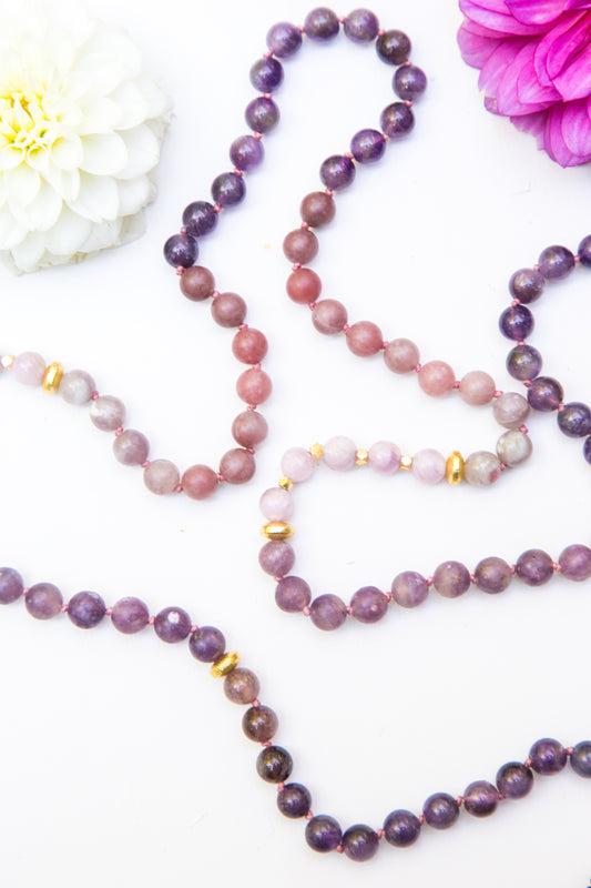 My Mind is Calm Mala Necklace