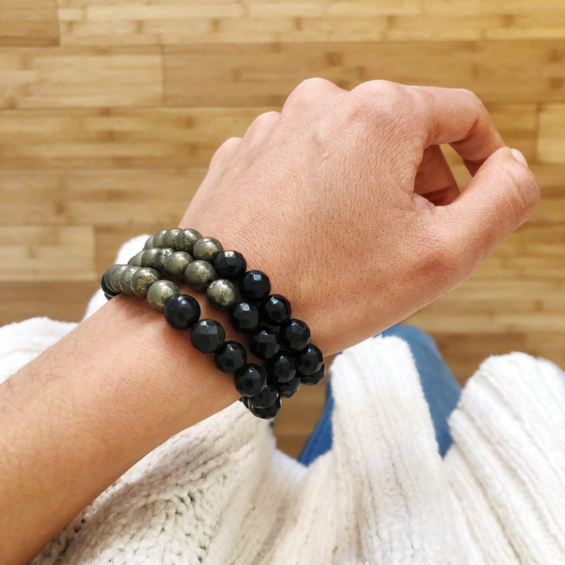 I Am Shielded From EMF's Mala Bracelet