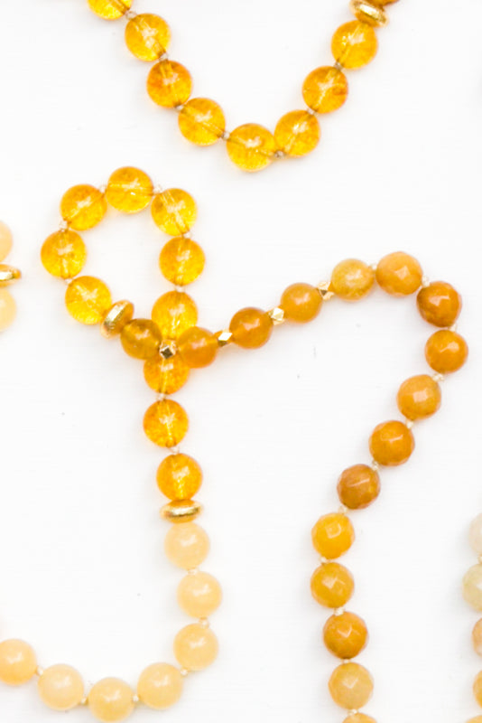 I Shine like the Sun Mala Necklace