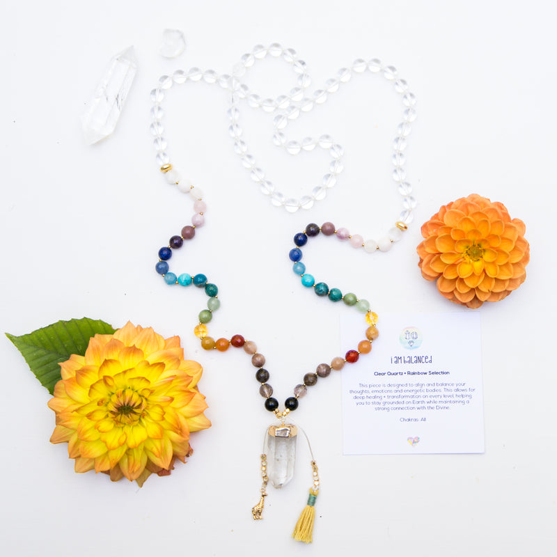 I Am Balanced & Harmonious Mala Necklace