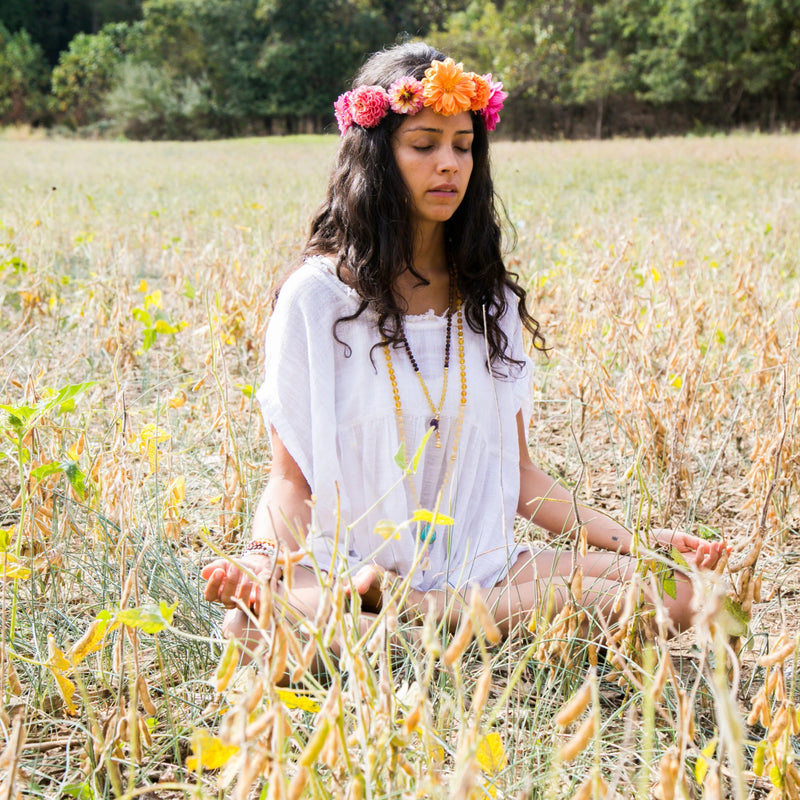 I Shine like the Sun Mala Necklace