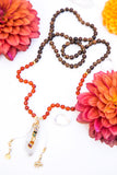 I Am Grounded & Aligned Mala Necklace