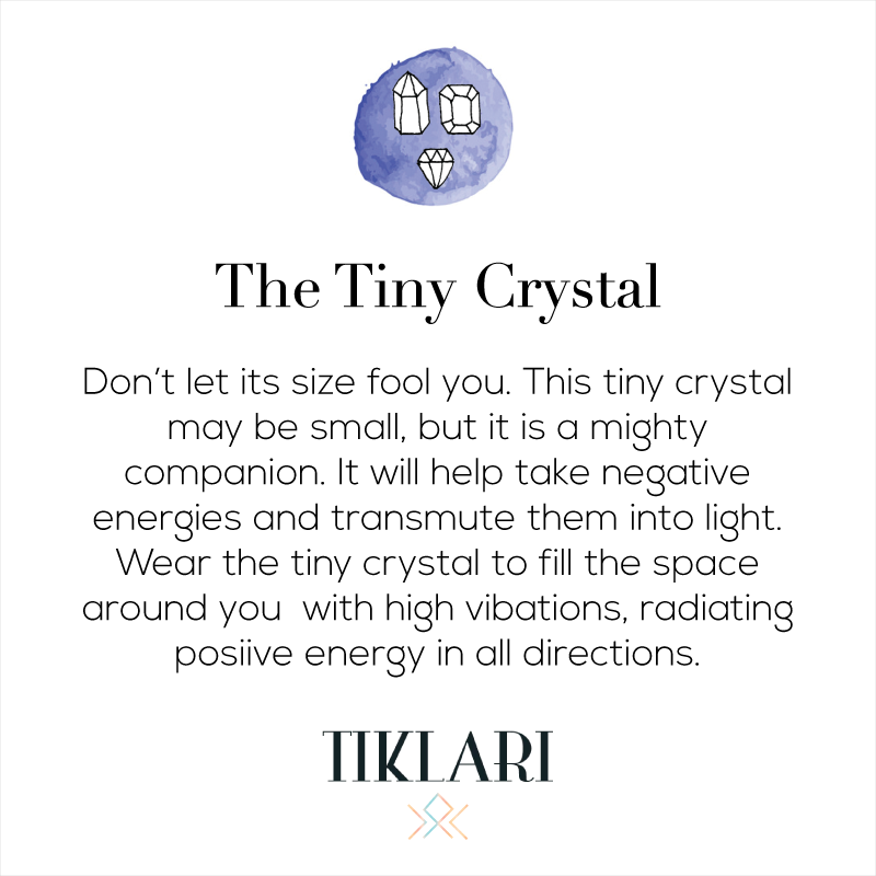 Clarifying Tiny Crystal Mala Bracelet